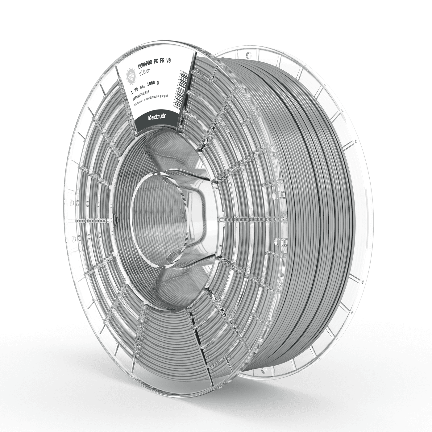 DuraPro PC FR V0 silver 1.75 mm 1 kg